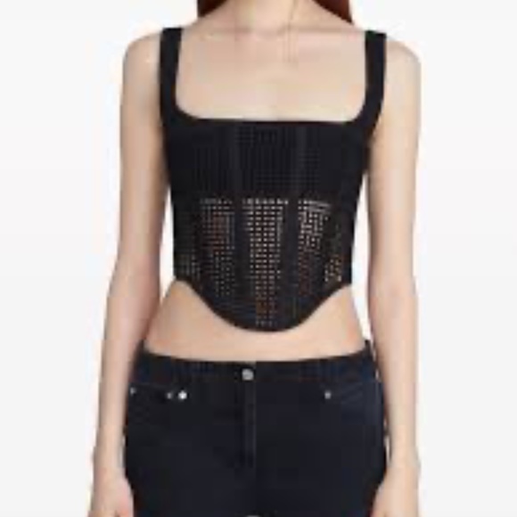 Dion Lee Corset Suspend Top (M) as seen on Taylor Swift at Super Bowl 2024 - Picture 3 of 8
